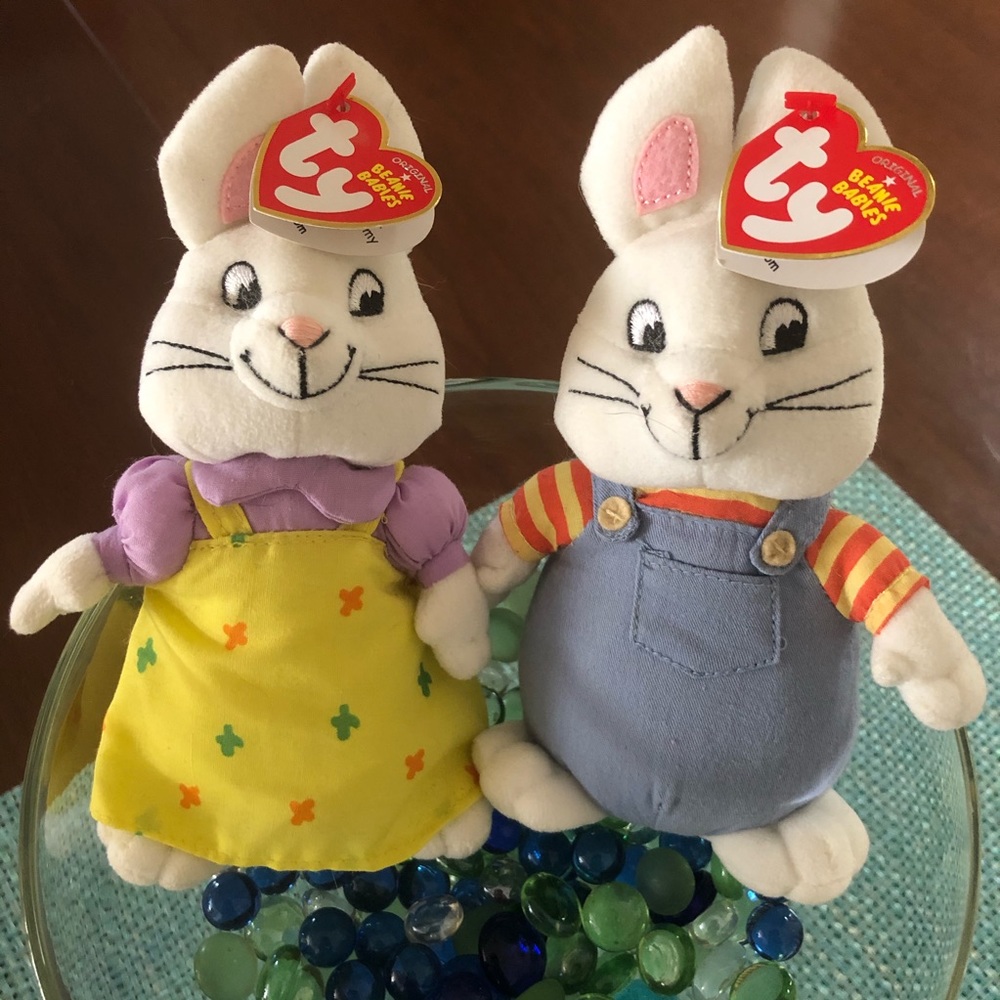 Max & Ruby Beanie Babies